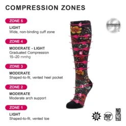 Compression Butterfly Socks -ALEGRIA Sales Store ALEGRIA FW20 ZONES SOCKS R3 70bc9206 68ee 4687 a458 c7c80281234b