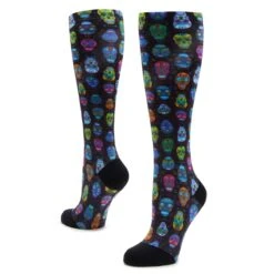 Compression Sugar Skulls Socks -ALEGRIA Sales Store ALG 92600 S3
