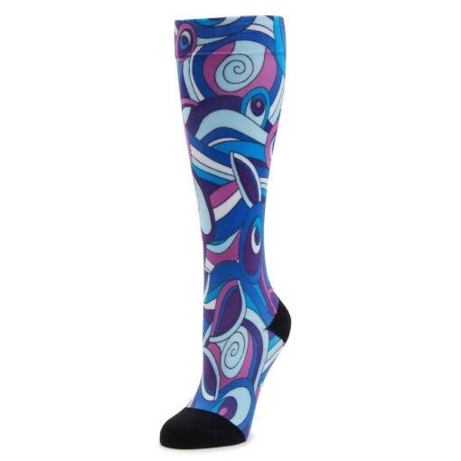 Compression Vintage Scarf Socks -ALEGRIA Sales Store ALG 92601 S1