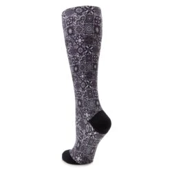 Compression Aztec Tile Black Socks 5 Compression Aztec Tile Black Socks -ALEGRIA Sales Store ALG 92607 S2