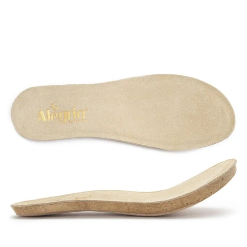 Shoes Career Fashion Footbed - Tan -ALEGRIA Sales Store ALG 998 S1