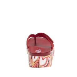 Astara I Got You Babe Red Sandal -ALEGRIA Sales Store AST 172 S3