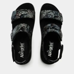 Bailee Silver Hour Sandal -ALEGRIA Sales Store BAI 6119 S4