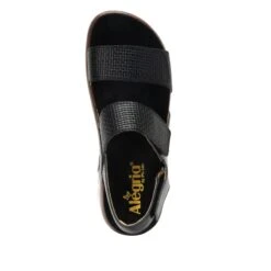 Bailee Woven Noir Sandal -ALEGRIA Sales Store BAI 7462 S4