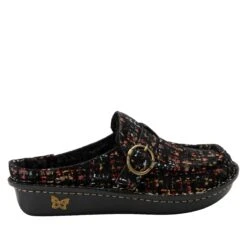 Brigid Autumn Tweed Clog -ALEGRIA Sales Store BRI 7587 S2