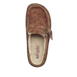 Shoes Brigid Cognac & Roses Clog -ALEGRIA Sales Store BRI 7764 S4