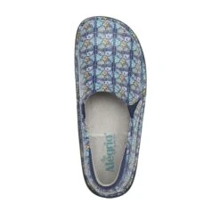 Debra Rose's Blue Quilt Shoe -ALEGRIA Sales Store DEB 7602 S4