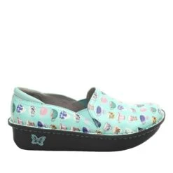 Debra Teacup Aqua Shoe -ALEGRIA Sales Store DEB 7607 S2