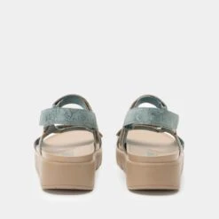 Henna Aged Denim Sandal -ALEGRIA Sales Store HEN 6138 S3