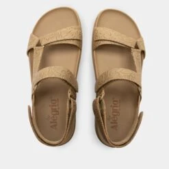 Henna Aged Sand Sandal -ALEGRIA Sales Store HEN 6139 S4