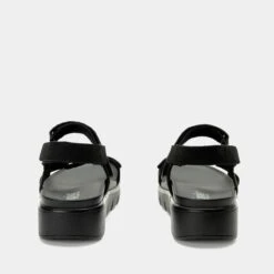 Henna They Call Me Mellow Black Sandal -ALEGRIA Sales Store HEN 6142 S3