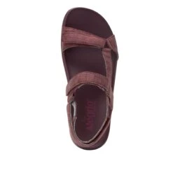 Henna Plum Sandal -ALEGRIA Sales Store HEN 7433 S4