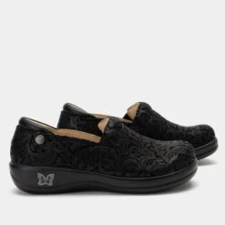 Shoes Keli Black Embossed Paisley Professional Shoe -ALEGRIA Sales Store KEL 431 S2 1d633e28 dfb0 4aa9 957e eea21bb36d17