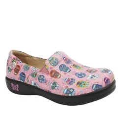 Shoes Keli Sugar Skulls Pink Professional Shoe -ALEGRIA Sales Store KEL 7621 S2