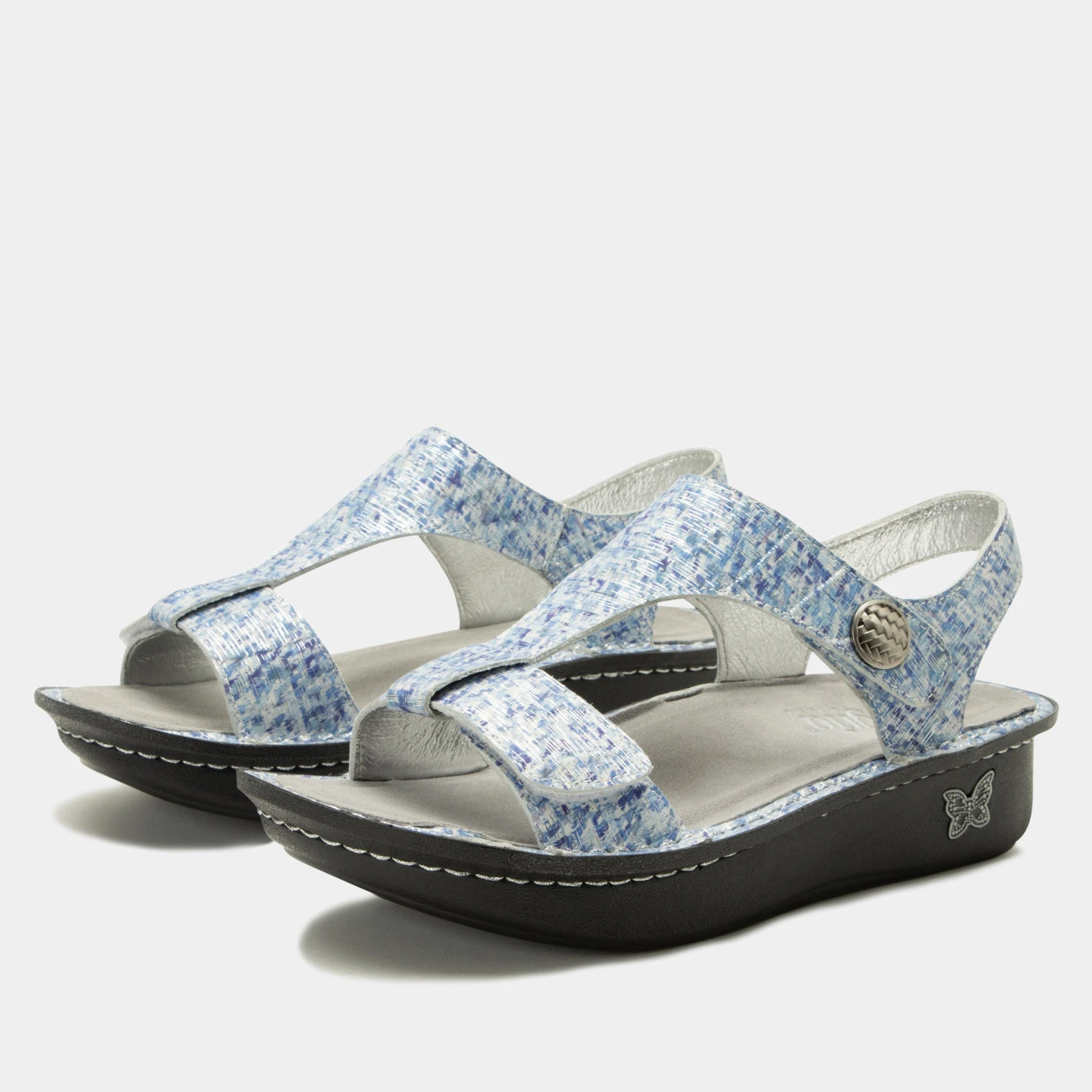 Kerri Sassy Blues Sandal 1 Kerri Sassy Blues Sandal
