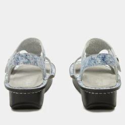 Kerri Sassy Blues Sandal 8 Kerri Sassy Blues Sandal -ALEGRIA Sales Store KER 6103 S3