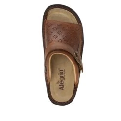 Klover Burnish Tawny Sandal 10 Klover Burnish Tawny Sandal -ALEGRIA Sales Store KLO 7403 S4