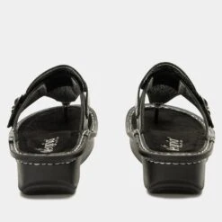 Kennedi Twinkle Black Sandal -ALEGRIA Sales Store KNN 6100 S3