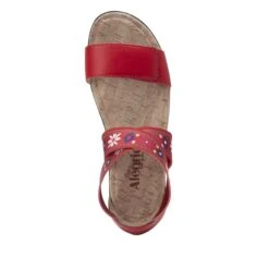 Lucia Red Sandal 10 Lucia Red Sandal -ALEGRIA Sales Store LUC 7764 S4