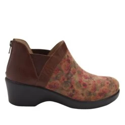Natalee Cognac & Roses Boot -ALEGRIA Sales Store NAT 7927 S2
