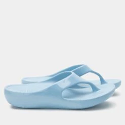 Ode Dusty Blue Gloss Sandal -ALEGRIA Sales Store ODE 6160 S2