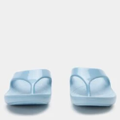 Ode Dusty Blue Gloss Sandal -ALEGRIA Sales Store ODE 6160 S5