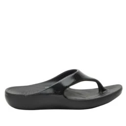 Ode Black Gloss Sandal 8 Ode Black Gloss Sandal -ALEGRIA Sales Store ODE 7441 S2