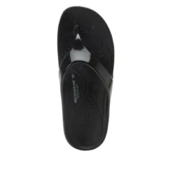 Ode Black Gloss Sandal 10 Ode Black Gloss Sandal -ALEGRIA Sales Store ODE 7441 S4