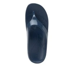 Ode Navy Gloss Sandal -ALEGRIA Sales Store ODE 7448 S4