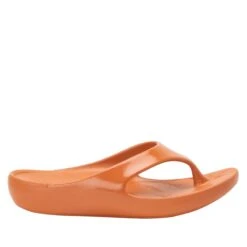 Ode Tangerine Gloss Sandal -ALEGRIA Sales Store ODE 7452 S1