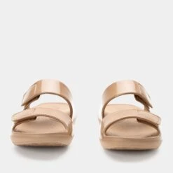 Orbyt Taupe Gloss Sandal -ALEGRIA Sales Store ORB 6154 S5