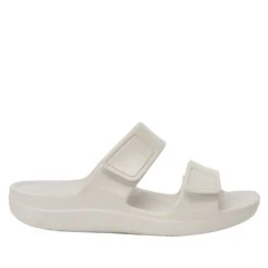 Orbyt White Gloss Sandal -ALEGRIA Sales Store ORB 7439 S2