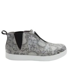 Parker Grey Snake Bootie -ALEGRIA Sales Store PAR 7915 S2