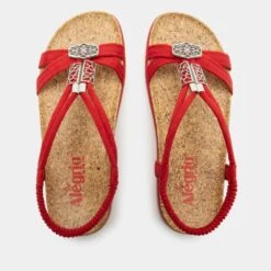 Roz True Red Sandal -ALEGRIA Sales Store ROZ 6134 S4 e99e8b3e 91b0 4503 a19c fd4a68445bca