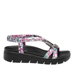 Roz Lovely Fuchsia Sandal -ALEGRIA Sales Store ROZ 7553 S2