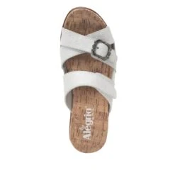 Sierra Delicut White Sandal -ALEGRIA Sales Store SIE 7408 S4
