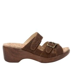 Sierra Delicut Tawny Sandal -ALEGRIA Sales Store SIE 7608 S2