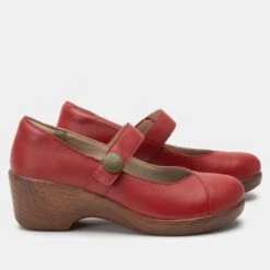 Shoes Sofi Red Shoe -ALEGRIA Sales Store SOF 645 S2 03bc7d49 1ee7 4c69 896e 3173a9b122bd