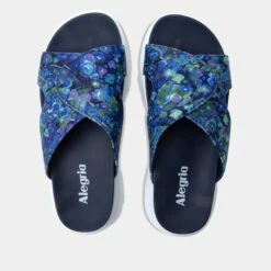 Sunie Poppy Pop Blue Sandal -ALEGRIA Sales Store SUN 6156 S4