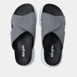 Sunie Stripes Sandal -ALEGRIA Sales Store SUN 6203 S4