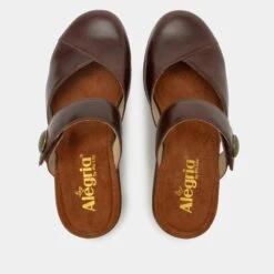 Shoes Sydni Mahogany Shoe -ALEGRIA Sales Store SYD 8157 S4 91fcce1f 2d73 44a6 959e a0358ea920b0