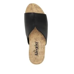 Triniti Black Butter Sandal -ALEGRIA Sales Store TRI 641 S4