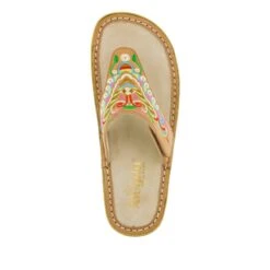 Vanessa Chrysalis Cognac Sandal -ALEGRIA Sales Store VAN 260 S4