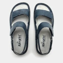 Verona Basketry Navy Sandal -ALEGRIA Sales Store VER 6112 S4 8f558956 1c9a 4ab2 8a34 0e56d53a3043