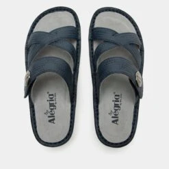 Victoriah Basketry Navy Sandal -ALEGRIA Sales Store VIC 6112 S4 dc9dce4c bcb3 4fc2 889b 4e27792fffbe
