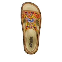 Viki Cognac Needles & Pins Sandal -ALEGRIA Sales Store VIK 647N S4