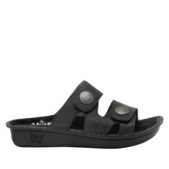 Violette Oiled Black Sandal -ALEGRIA Sales Store VIO 7414 S2