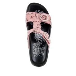 Vita Red Scribble Sandal -ALEGRIA Sales Store VIT 301 S4